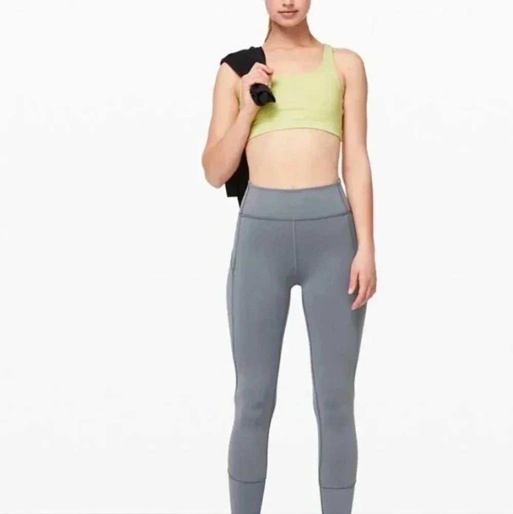 Lululemon Everlux olive green leggings